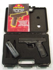 Pistola STEYR, modelo M9, calibre 9 Pb. nº 005366 -229