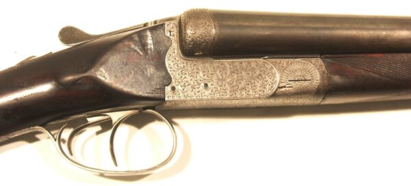 Escopeta A. LEBEAU COURALLY, modelo GRANDE RUSSE, calibre 12, nº 36028-371