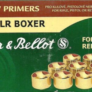 Pistones SELLIER & BELLOT, calibre 5,3 LR Boxer.-0