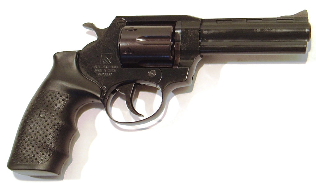 Revolver ALFA PROJ, modelo HOLEK 840, calibre 38 Sp. 4" -0