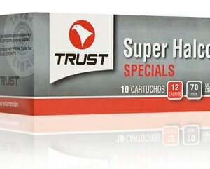 Cartuchos TRUST E., modelo SUPER HALCON GRUESO, calibre 12/70/22, perdigon 00 Cobreado-0