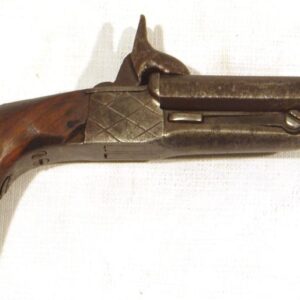 Pistola SIN MARCA, modelo de 2 cañones basculantes, calibre 7 mm., nº 72-0