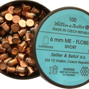 Cartuchos SELLIER & BELLOT, caibre 6 mm. Flobert corto.-0