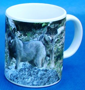 Taza porcelana NOSTIN, lobos-0