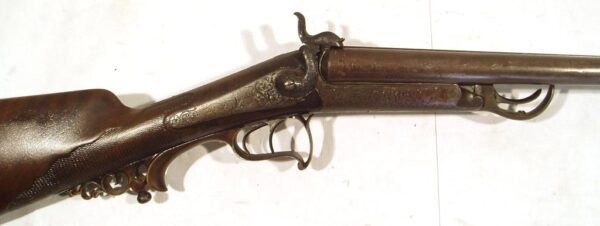 Escopeta DAMAS MOIRÉ FIN, modelo M.N. COLEYE, calibre16 Lefaucheux, nº 1469-2239