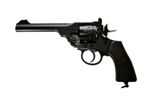 Revolver WEBLEY, modelo MARK VI, calibre 4,5BB-0