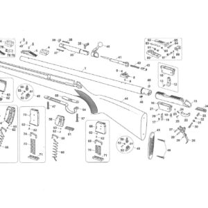 Piezas de recambio para la carabina BRNO, modelo II. calibre 22 lr.-0