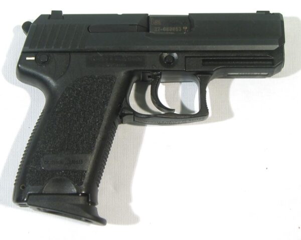 Pistola H&k, modelo USP COMPACT, calibre 9 Pb., nº 27-06953-0