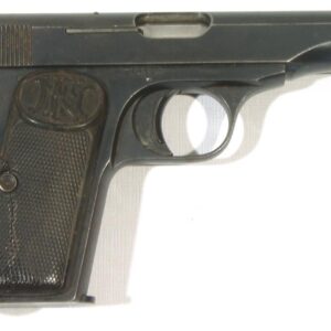 Pistola BROWNING, modelo 1910, calibre 9 corto, nº 156392-0