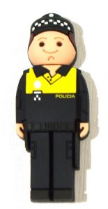 PENDRIVE, USB, 8GB, POLICIA LOCAL-0