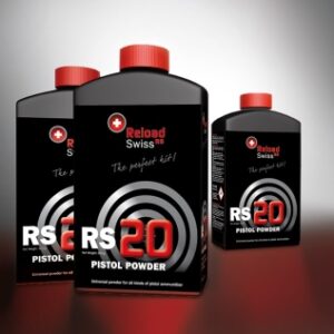 Pólvora RELOAD SWISS RS20 bote de 0,5Kg.