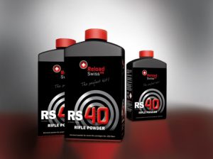 Pólvora RELOAD SWISS RS40 arma larga bote 1Kg.