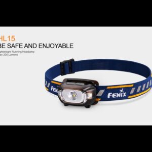 Frontal FENIX, modelo HL15, 200 lumenes, 4 modos y red flash-0