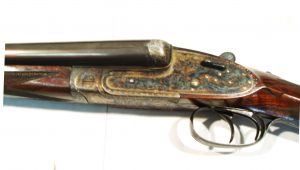 Escopeta L. "TXATXO" ARRIZABALAGA (JAM), modelo HEAVY SCROLL, dos juegos de cañones, calibre 12, nº 1333-3927