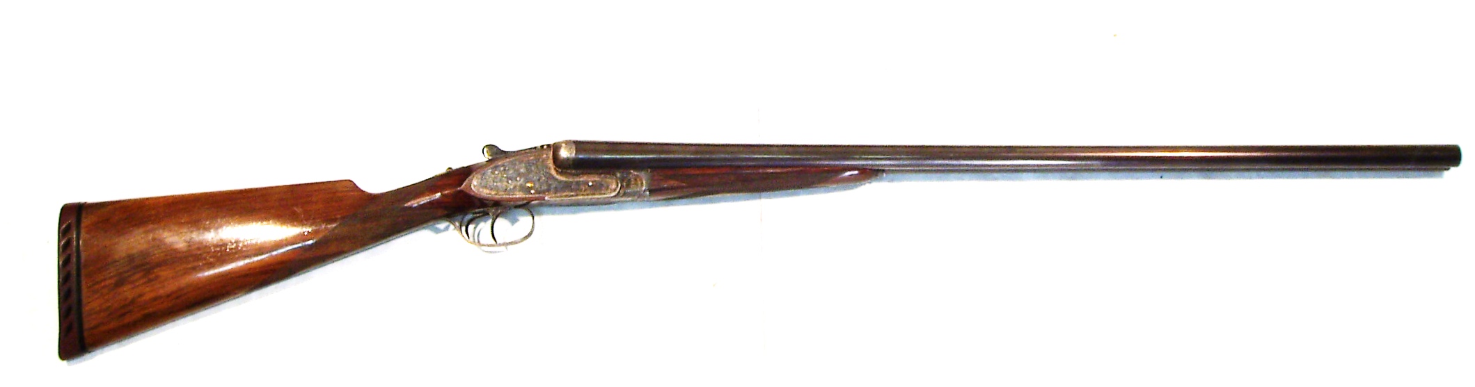 Escopeta L. "TXATXO" ARRIZABALAGA (JAM), modelo HEAVY SCROLL, dos juegos de cañones, calibre 12, nº 1333-0