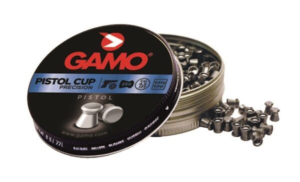 Balines GAMO, modelo PISTOL CUP, calibre 4,5 (250 ud.)-0