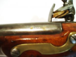 Pistola HOLLIS BROTHERS, modelo de Marina, calibre 18, s/n.-4079