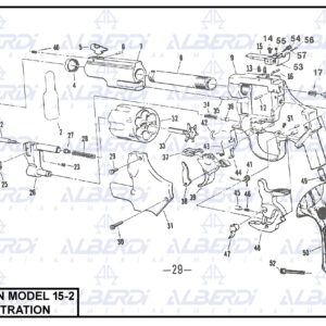 Recambios DAN WESSON modelo 15-2 B Agua