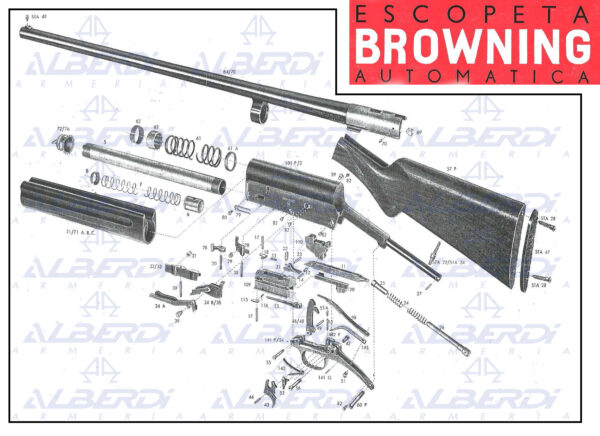 Recambio FNBROWNING modelo AUTO5