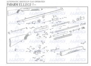 Piezas recambio para escopeta FABARM modelo ELLEGI