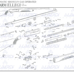 Piezas recambio para escopeta FABARM modelo ELLEGI