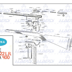 Carabina Onena modelo Piezas de recambio carabina Onena modelo 400400