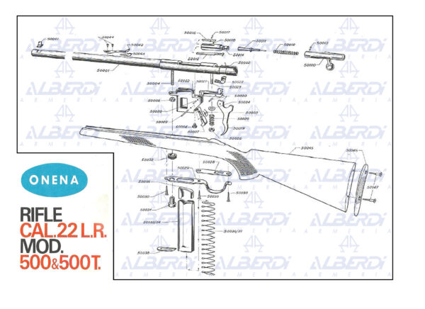 Recambio ONENA modelo 500