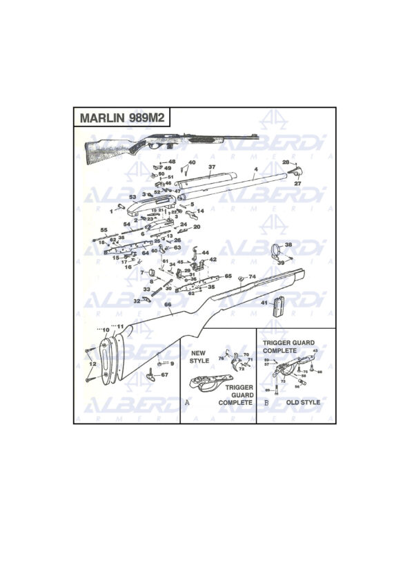 Marlin 989M2 agua