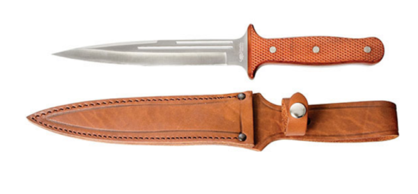 Cuchillo BUFFALO-RIVER modelo JABALI 19cm CUERO