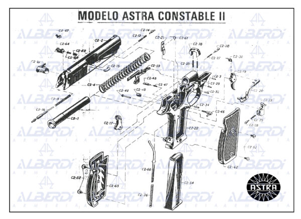 Astra modelo Constable-Sport II 001 Agua