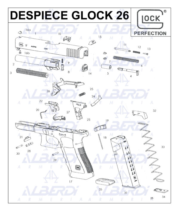 hGlock modelo 26 001 Agua 2