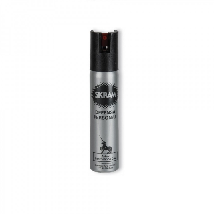 Spray de Defensa personal Skram Black – Armería Aguirre