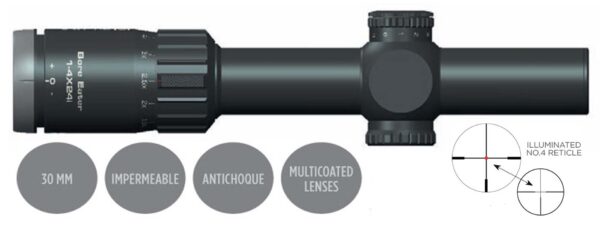 NIKKO-STRILING METOR 1-4 x 24 0