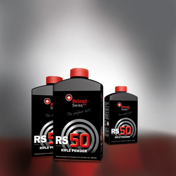 Pólvora RELOAD SWISS RS50 bote de 1Kg.