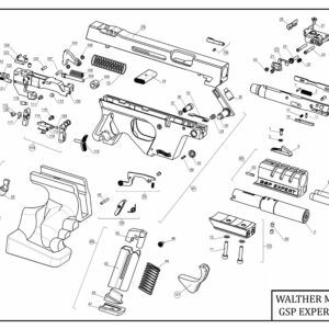 Recambios pistola WALTHER modelo GSP EXPERT