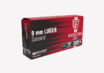 Cartuchos FIOCCHI Subsonic calibre 9 Pb. 158gr.