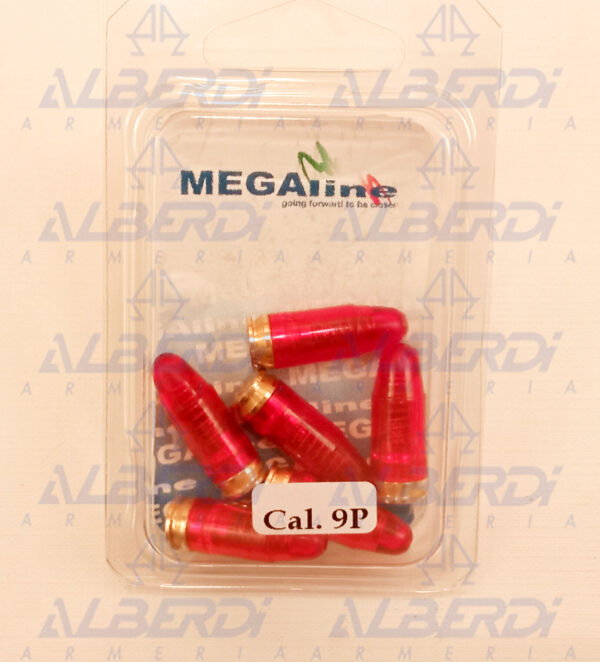 Aliviamuelles MEGALINE calibre 9Pb. plástico (6ud.)