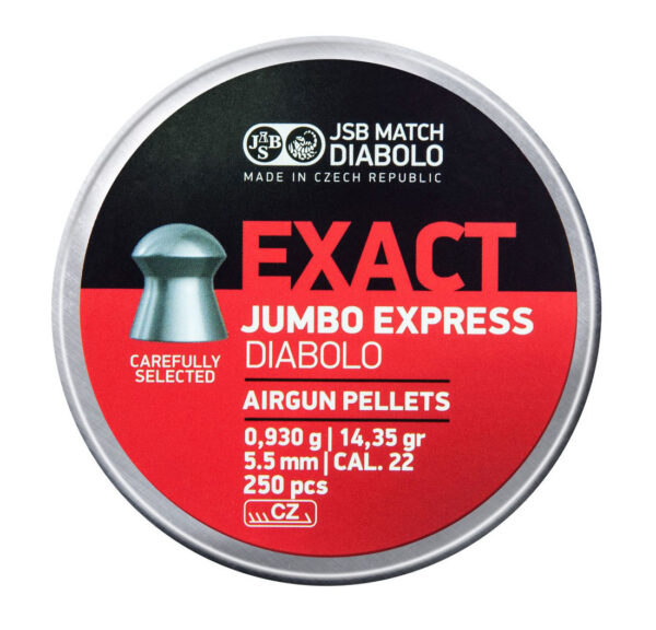 Balines JSB modelo JUMBO EXACT EXPRESS calibre 5.52mm. (250 uds.)