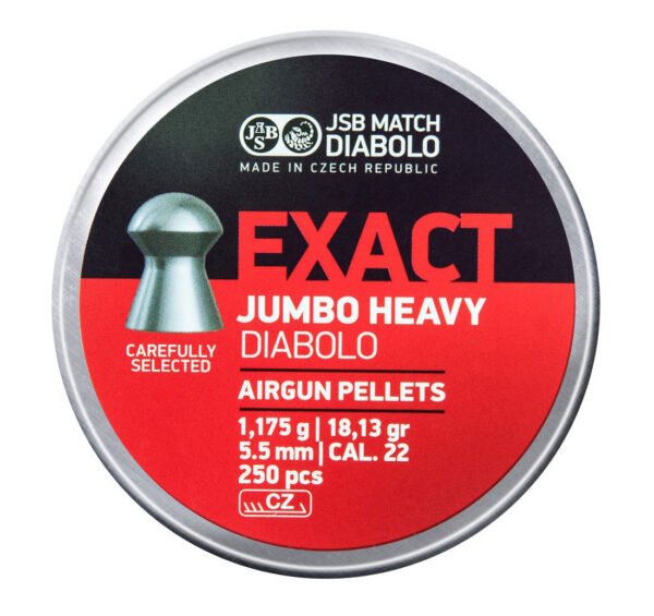 Balines JSB modelo JUMBO EXACT HEAVY calibre 5.52mm. (250 uds.)