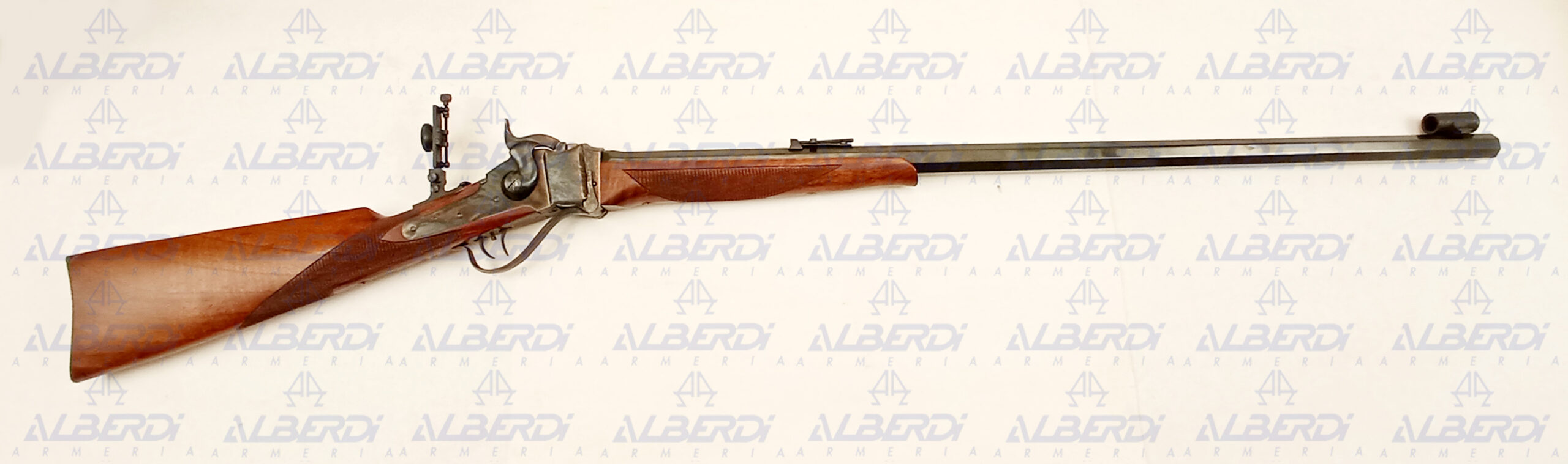 Rifle PEDERSOLI mod SHARPS cal 45_70 nº 1874_1 B Agua